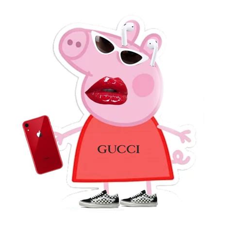 peppa pig gucci collab|gucci flying pig.